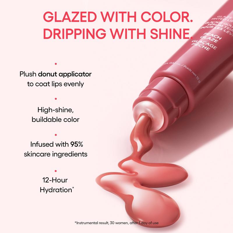 LOVILDS Glaze Craze Tinted Lip Serum, Hydrating & Moisturizing Lip Tint--Korean Lip Care,