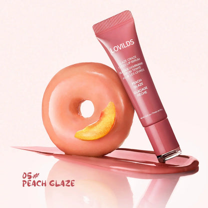 LOVILDS Glaze Craze Tinted Lip Serum, Hydrating & Moisturizing Lip Tint--Korean Lip Care,